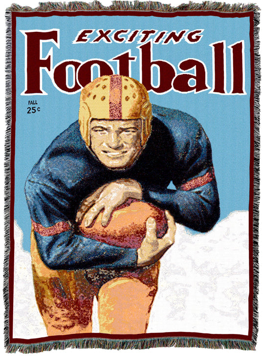 Vintage Football Throw