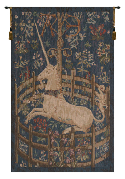 Licorne Captive III French Wall Tapestry