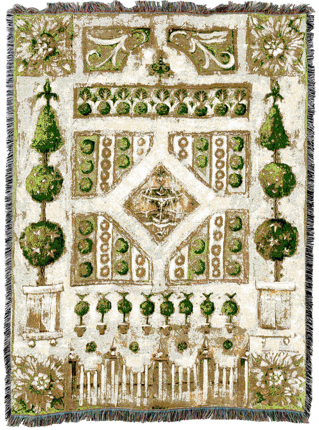 Garden Gate Throw