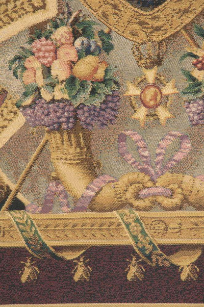Napoleon (Burgundy) Belgian Wall Tapestry