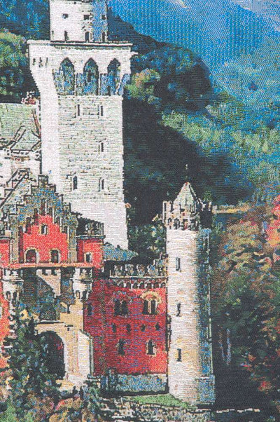 Neuschwanstein Castle Belgian Wall Tapestry