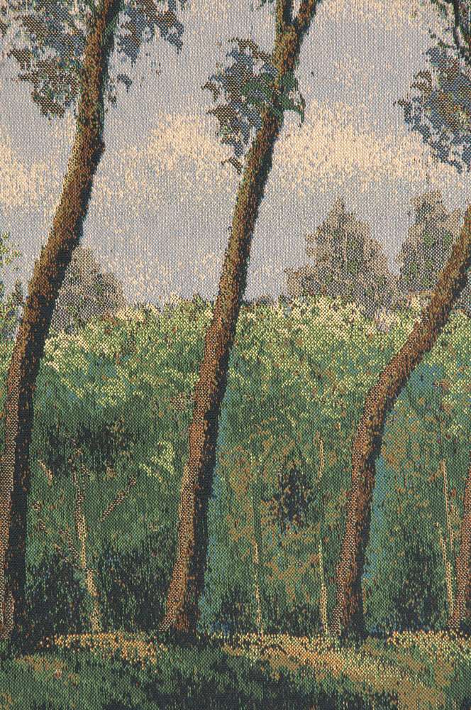 Canal in Flanders Mill Belgian Wall Tapestry