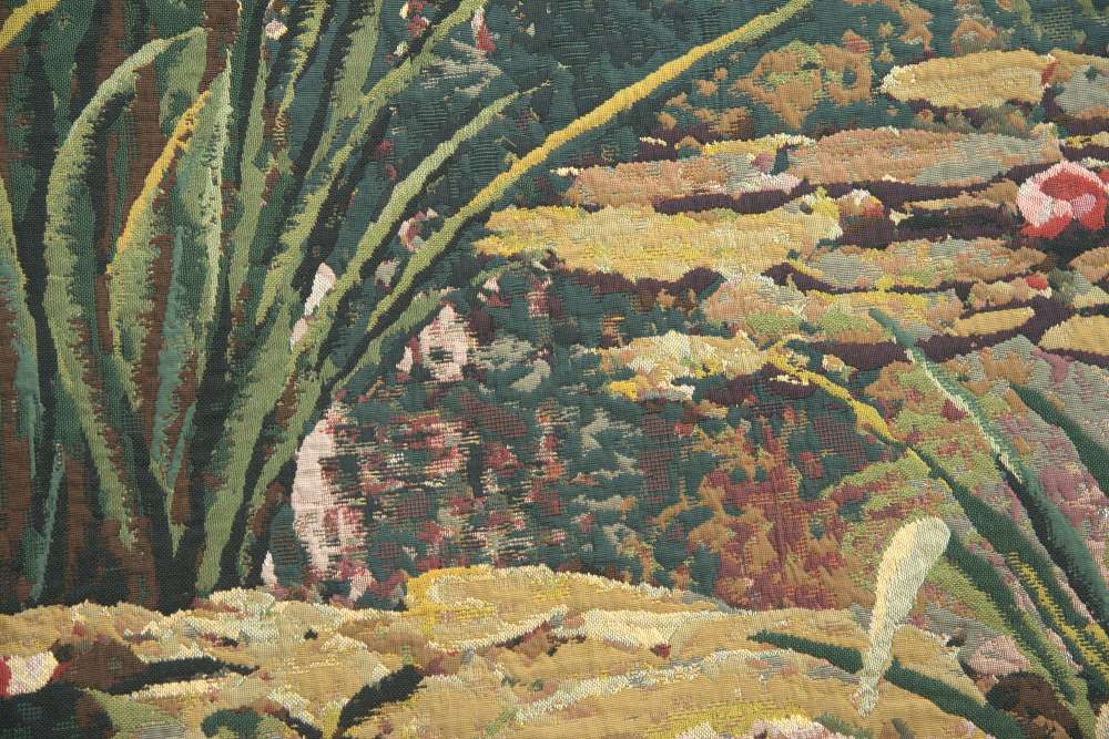 Lake Giverny Square Belgian Wall Tapestry