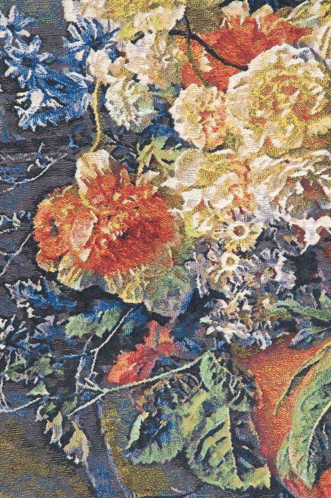 Bouquet Dore Belgian Wall Tapestry