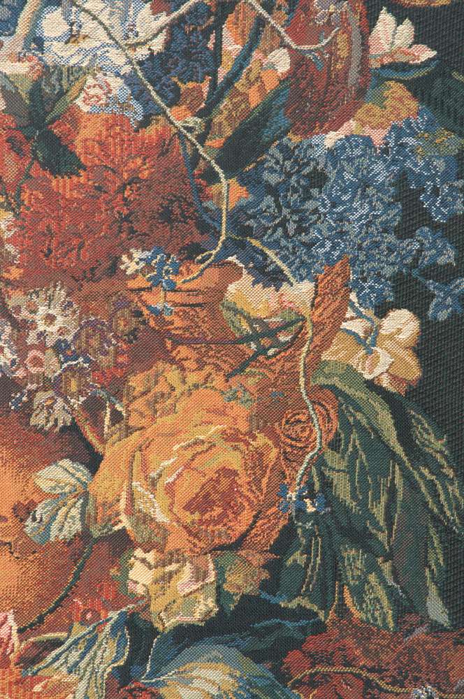 Terracotta Bouquet II Belgian Wall Tapestry