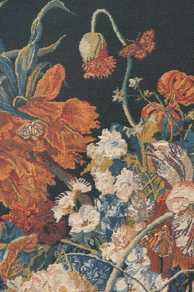 Terracotta Bouquet II Belgian Wall Tapestry