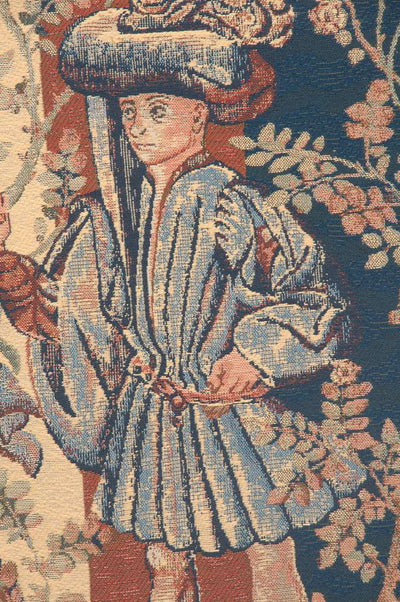 Baille des Roses Belgian Wall Tapestry
