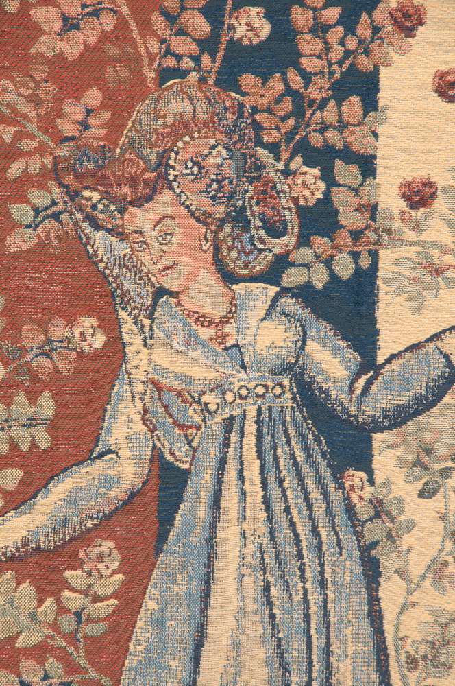 Baille des Roses Belgian Wall Tapestry