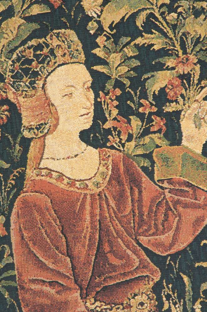 Promenade Nobles Left Panel Belgian Wall Tapestry