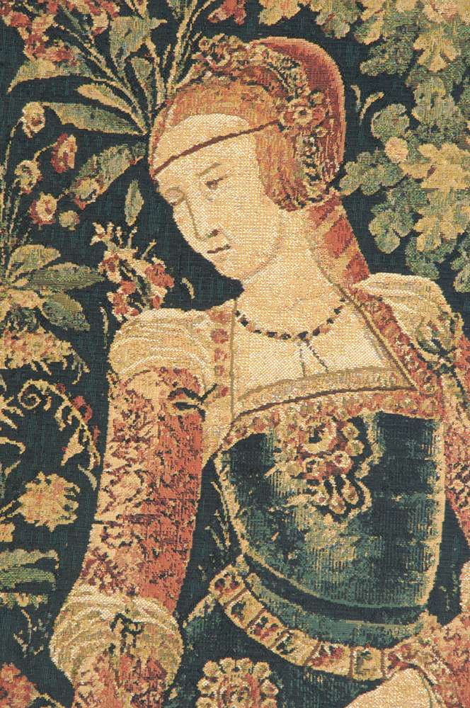 Promenade Nobles Left Panel Belgian Wall Tapestry