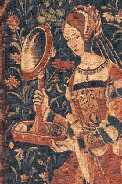 Lady and Demoiselle Belgian Wall Tapestry