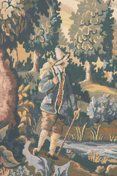 Paysage Flamand Moulin Belgian Wall Tapestry