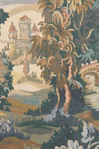 Paysage Flamand Moulin Belgian Wall Tapestry