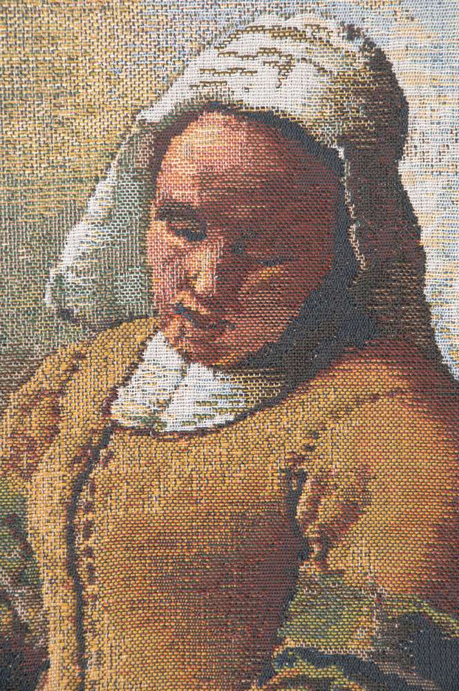 Servant Girl Belgian Wall Tapestry