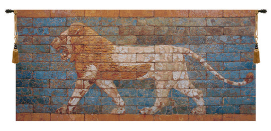 Lion Nebuchadnezzar II Belgian Wall Tapestry