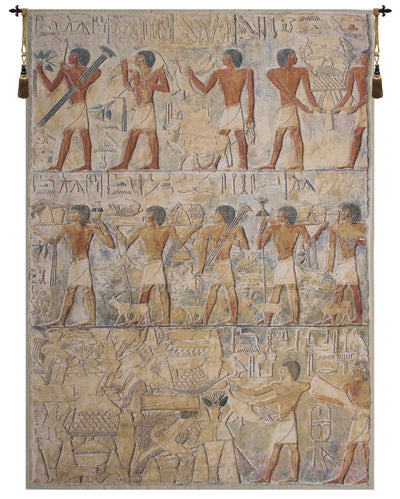 Saqqarah Beige Belgian Wall Tapestry