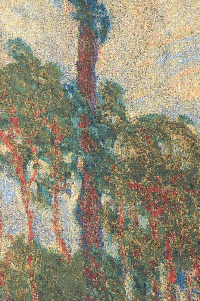 Claude Monet Trees Belgian Wall Tapestry