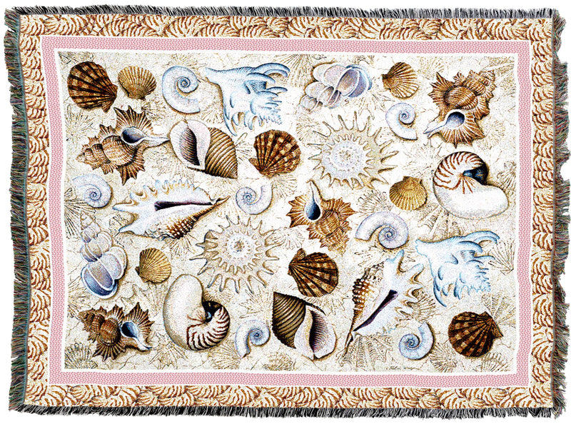 Seashells Throw