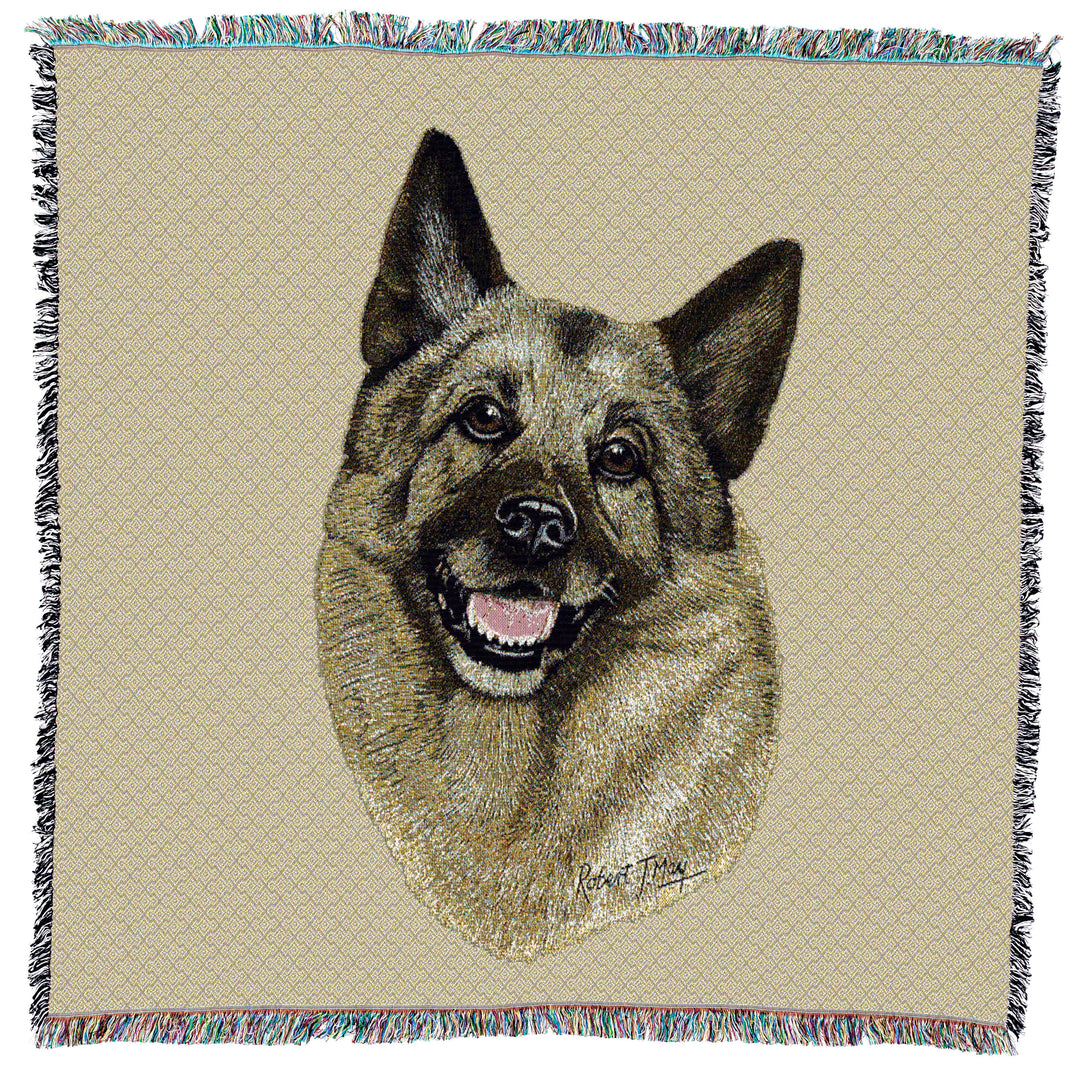 Norwegian Elkhound Small Throw