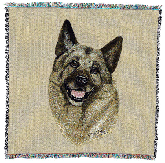 Norwegian Elkhound Small Throw