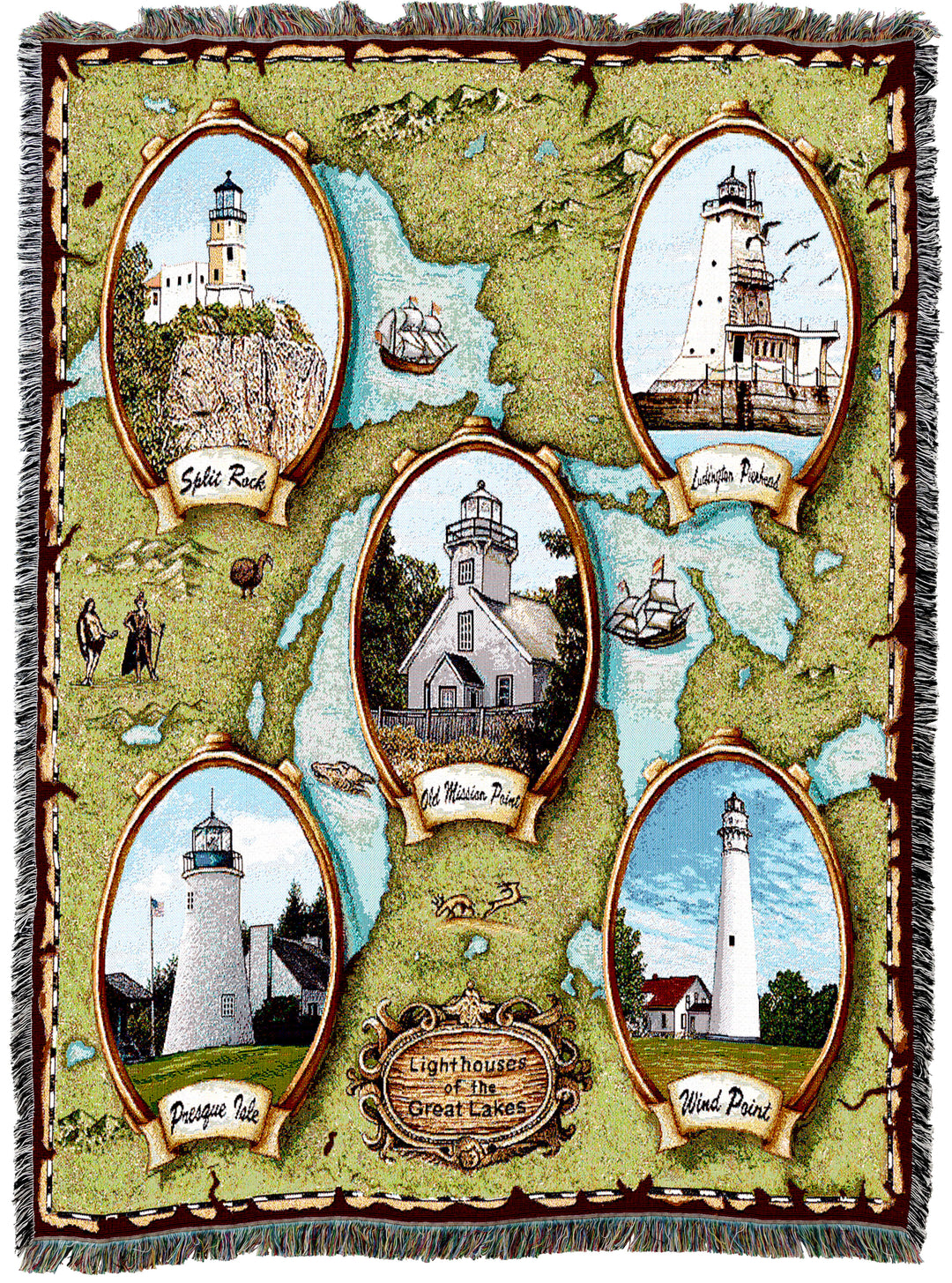 Lighthouse Throw