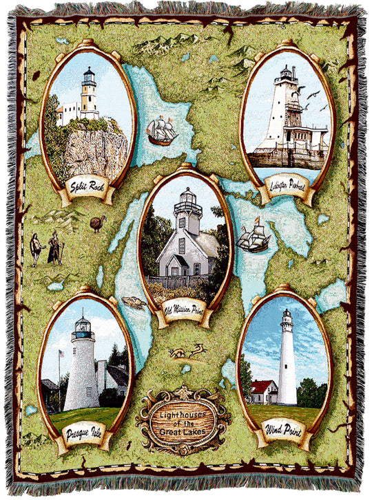 Lighthouse Throw
