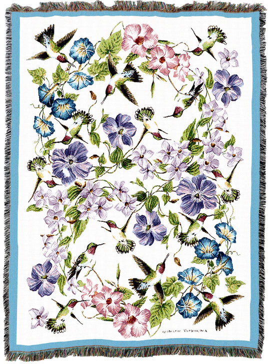 Hummingbirds Throw