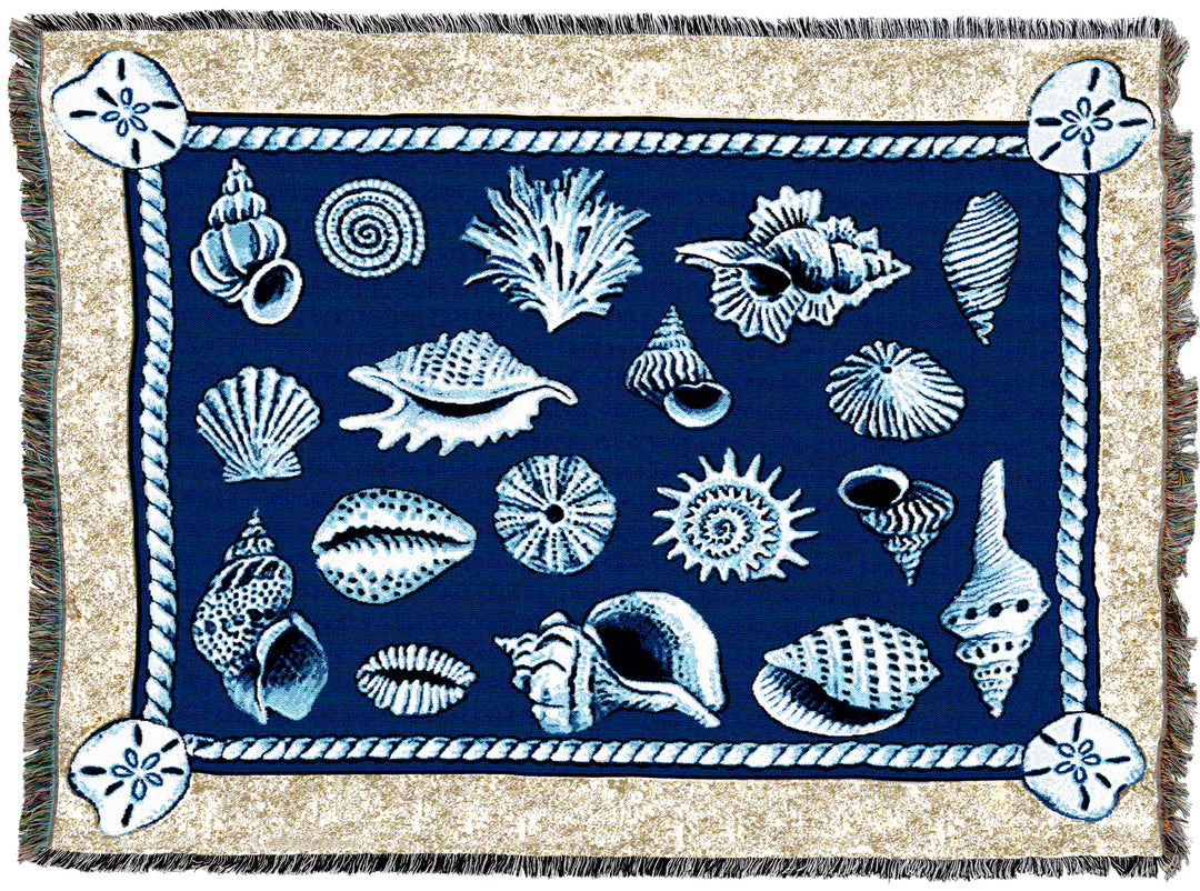 Shell Collection Throw