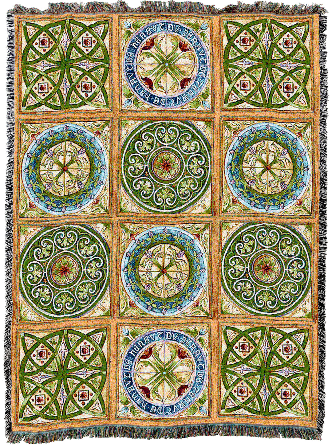 Rosette Tapestry Throw