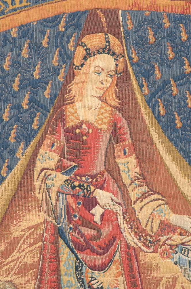 Lady and the Unicorn Strong Desire Belgian Wall Tapestry