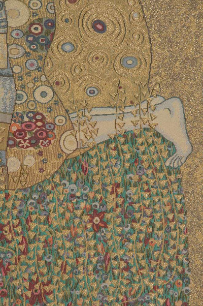 Gustav Klimt The Kiss Belgian Wall Tapestry