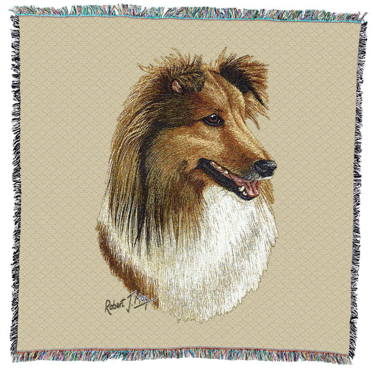 Shetland Sheepdog 2 AKA Sheltie Small Throw