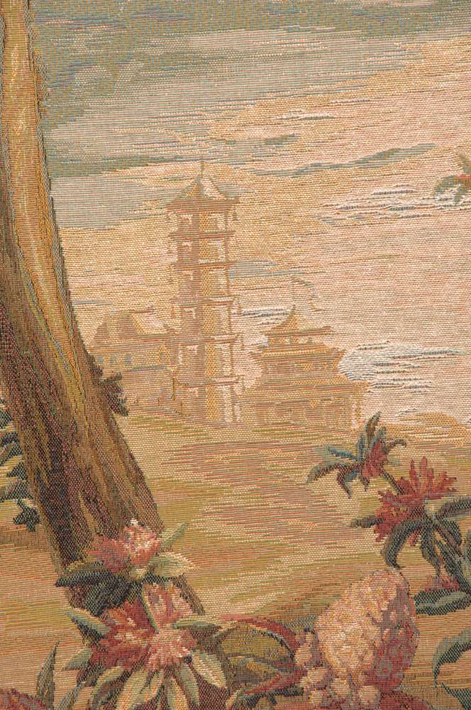 History of the Chinese Emperor III French Wall Tapestry