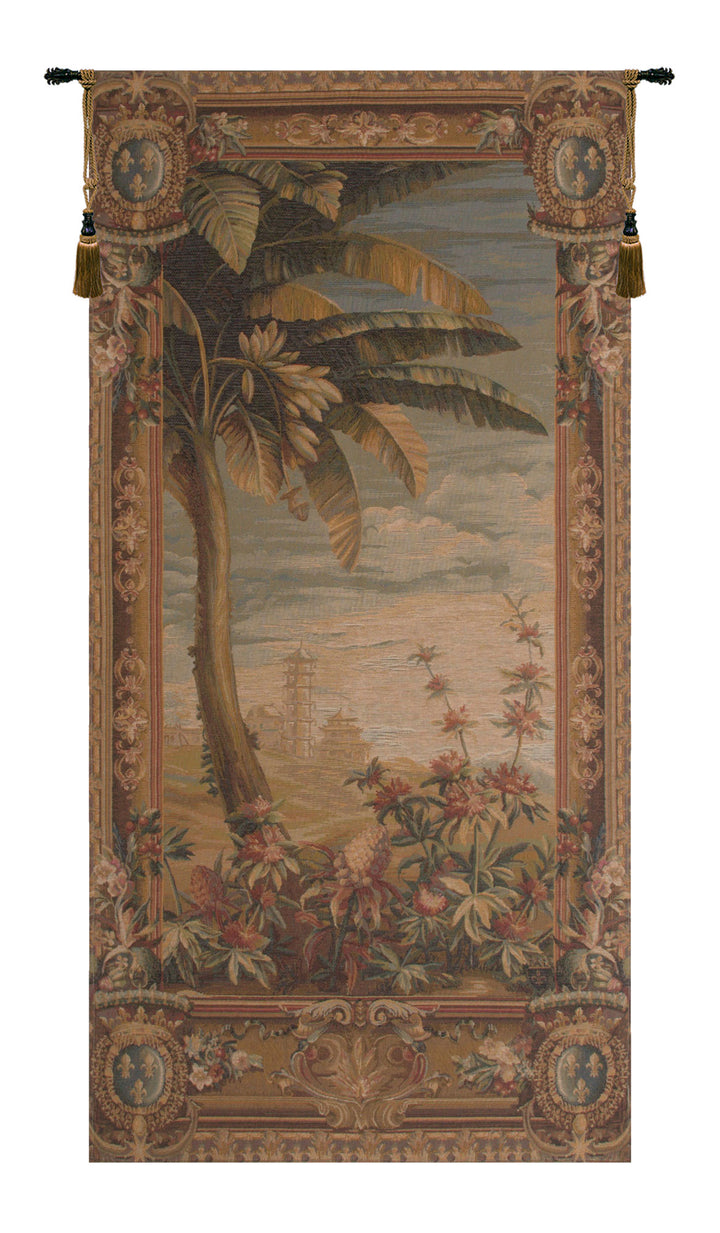 La recolte des ananas basket door French Wall Tapestry