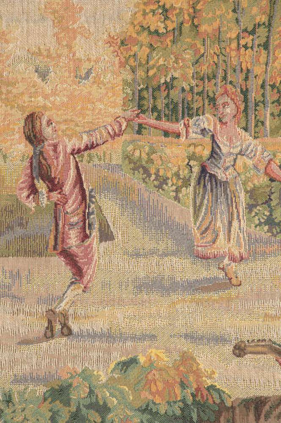 Danse Au Jardin Garden Dance French Wall Tapestry