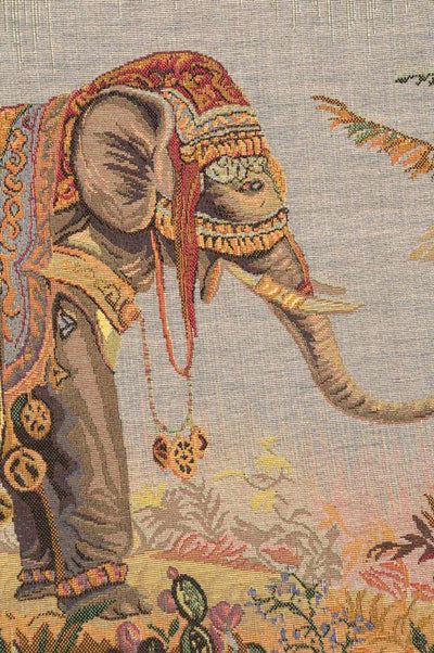 Royal Elephant II French Wall Tapestry