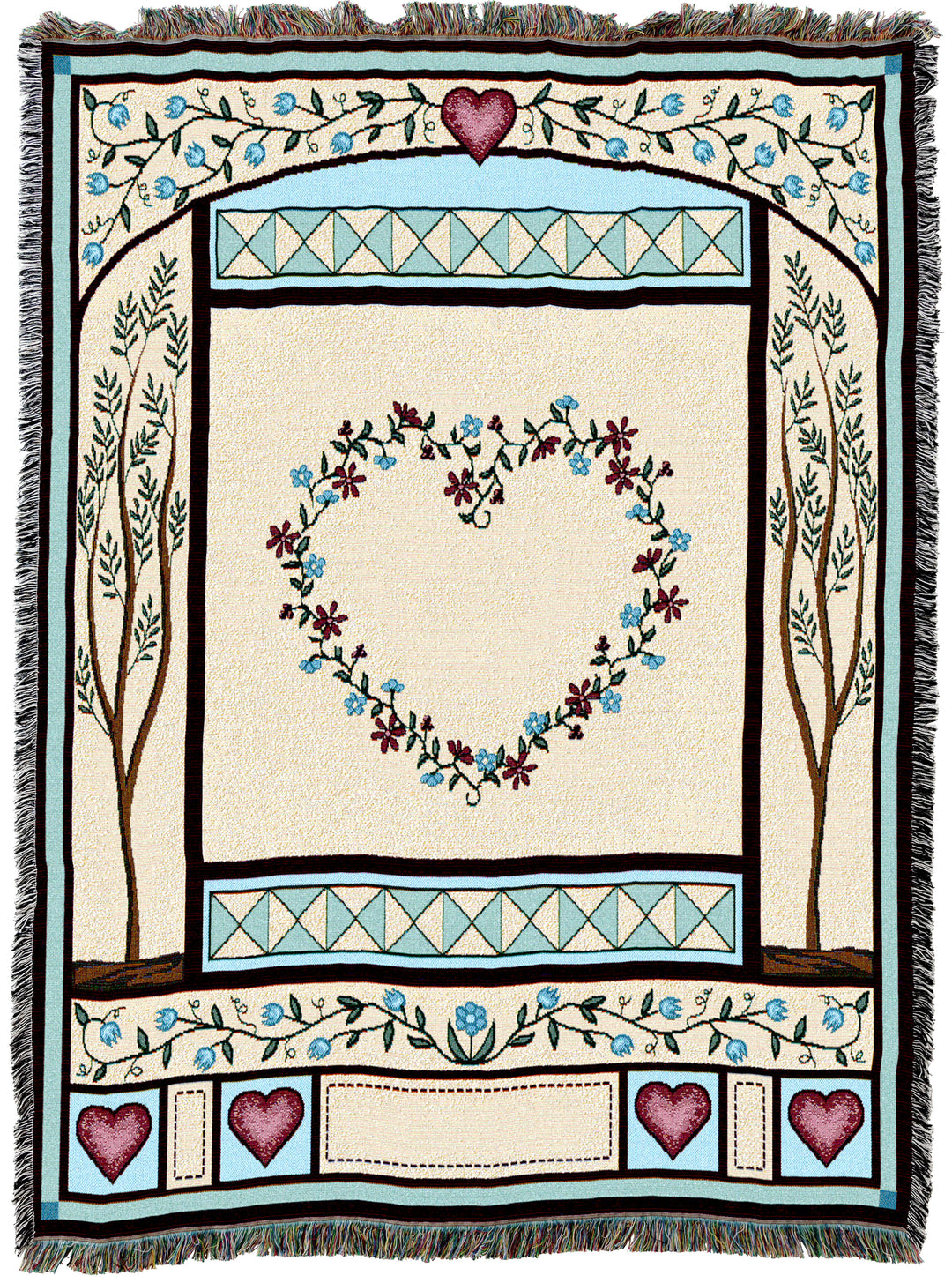 Love Quilt Throw