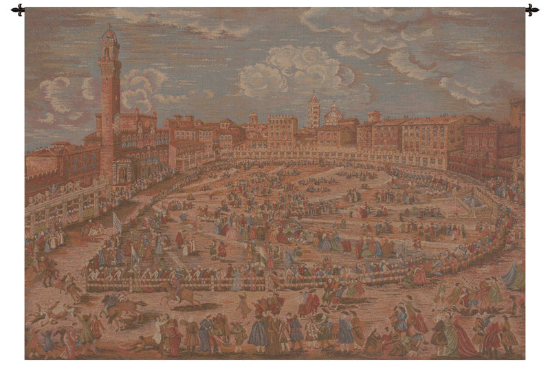 Siena Town Square Italian Wall Tapestry