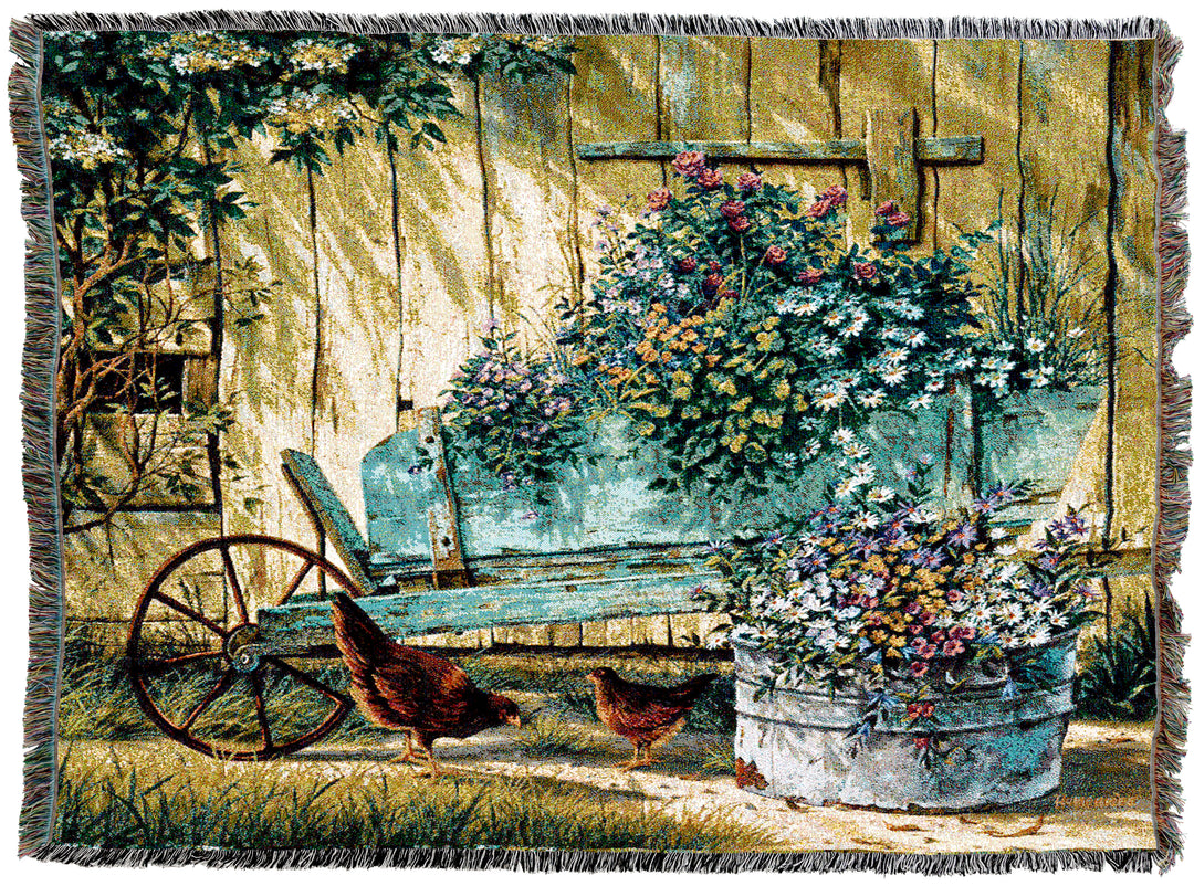 Spring Social Throw