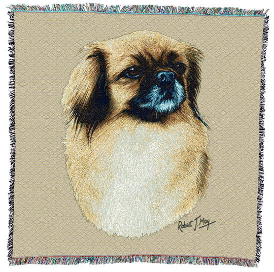 Tibetan Spaniel Small Throw