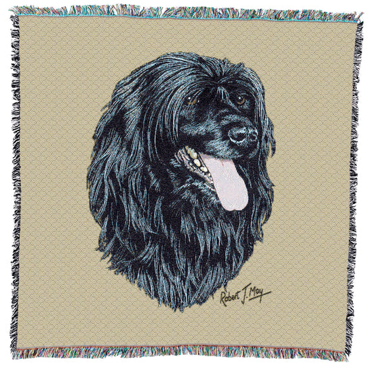 Portuguese Water Dog Small Throw