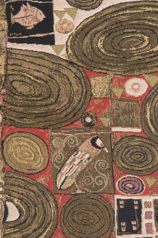 Gustav Klimt Accomplissement Belgian Wall Tapestry