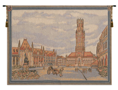 Views of Bruges I European Wall Tapestry