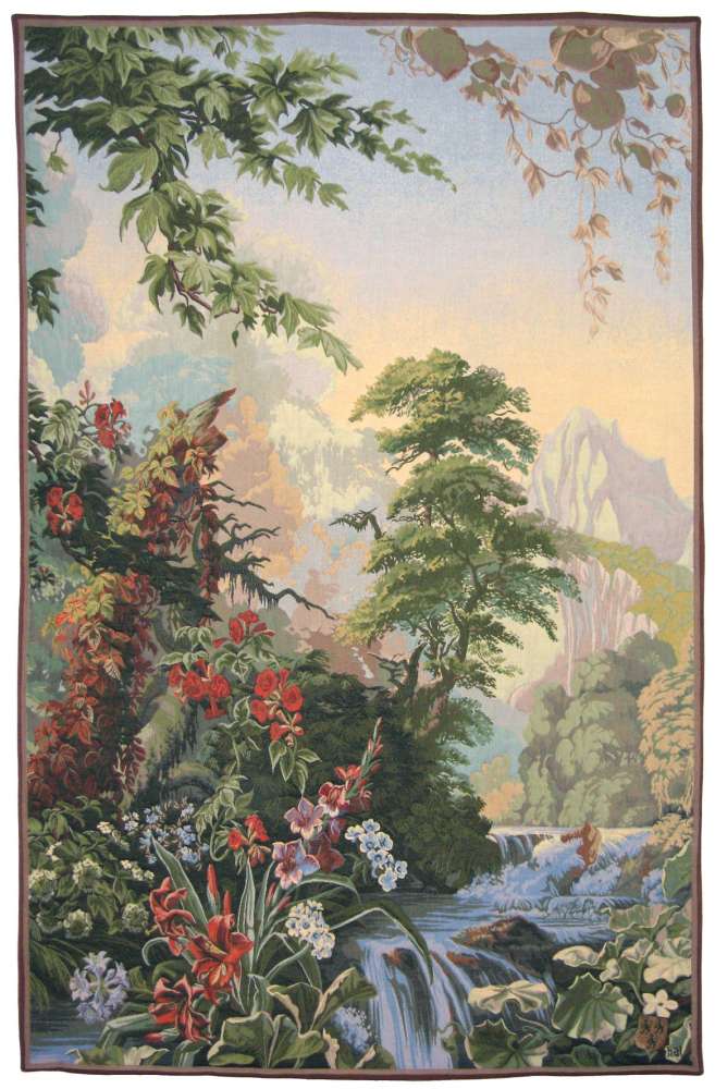 Garden of Eden Agapanthes French Wall Tapestry