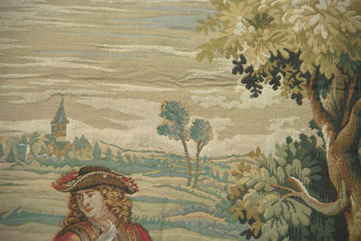 Kings Pipers Square French Wall Tapestry