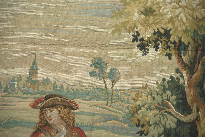 Kings Pipers Square French Wall Tapestry