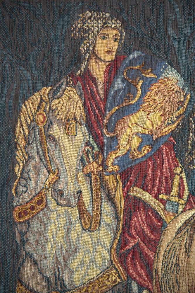 Knights of Camelot French Wall Tapestry