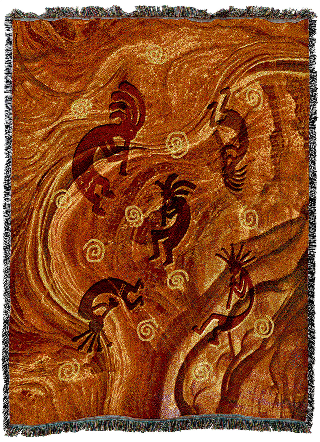 Kokopelli the Ancient Ones Throw