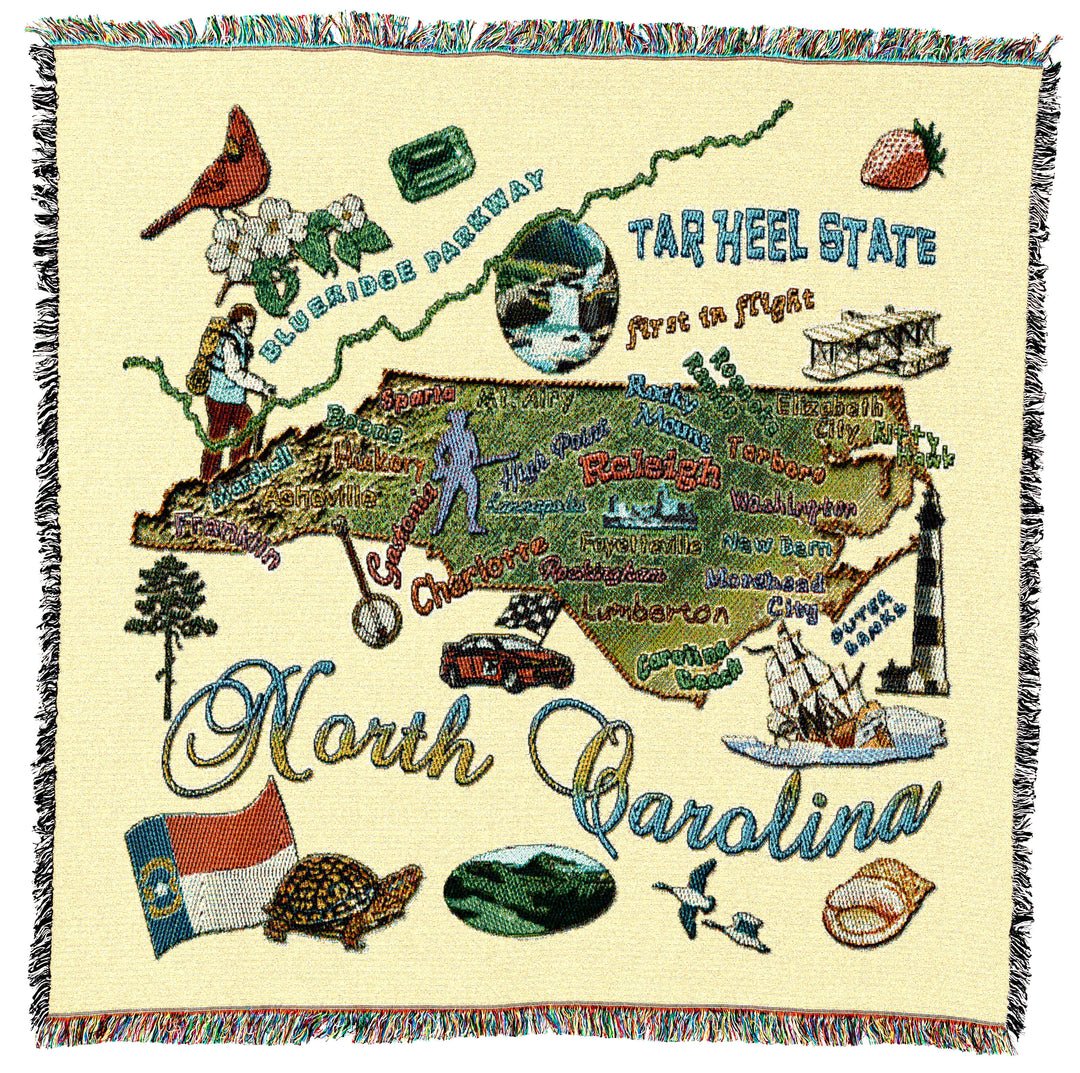 North Carolina State Small Throw