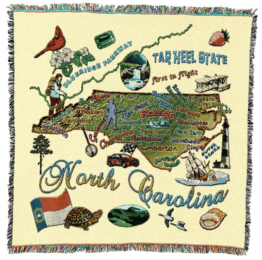 North Carolina State Small Throw